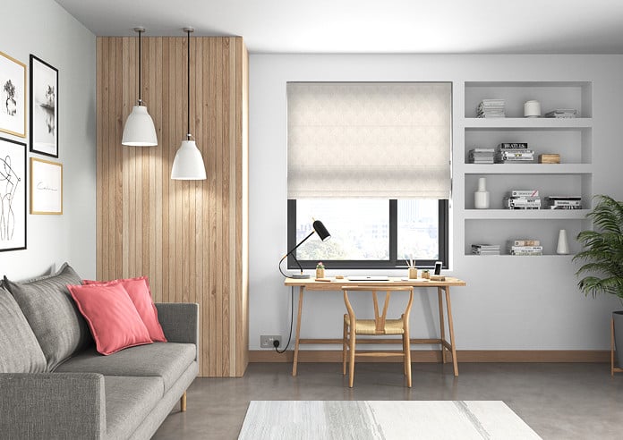 Boudoir, Vellum - Twist&Fit Roman Blind - Image 5